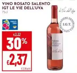 Pan Vino Rosato Salento IGT Le Vie Dell'Uva offerta