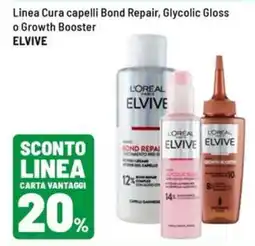 Iper La Grande Linea Cura capelli Bond Repair, Glycolic Gloss o Growth Booster ELVIVE offerta
