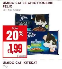 Pan UMIDO CAT LE GHIOTTONERIE FELIX offerta