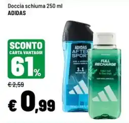Iper La Grande Doccia schiuma Adidas offerta