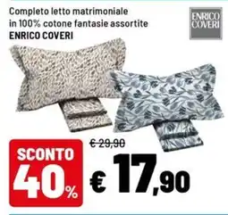Iper La Grande Completo letto matrimoniale ENRICO COVERI offerta