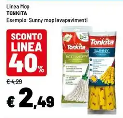 Iper La Grande Sunny mop lavapavimenti offerta