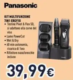 Iper La Grande Panasonic KIT MULTIFUNZIONE 7IN1 ERGY10 offerta