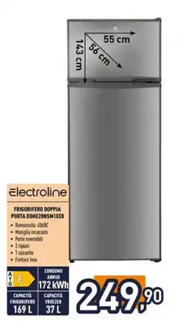Iper La Grande Electroline Frigorifero Doppia Porta offerta