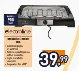 Iper La Grande Electroline Barbecue Elettrico 377G offerta