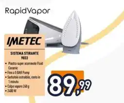 Iper La Grande RapidVapor IMETEC SISTEMA STIRANTE 9033 offerta
