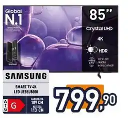 Iper La Grande SAMSUNG SMART TV 4K LED UE85U8000 offerta