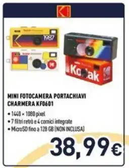 Iper La Grande MINI FOTOCAMERA PORTACHIAVI CHARMERA KF0601 offerta