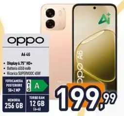 Iper La Grande OPPO A6 4G offerta