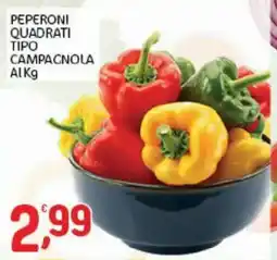 Crai Peperoni Quadrati Tipo Campagnola offerta