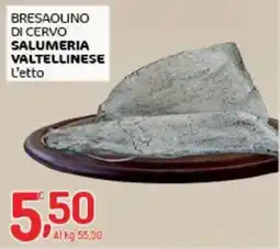 Crai Bresaolino di Cervo Salumeria Valtellinese offerta