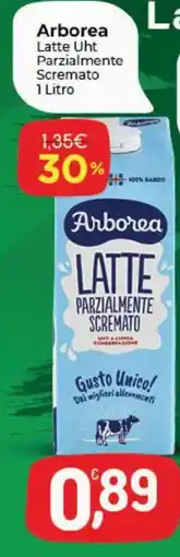 Crai Arborea Latte Uht Parzialmente Scremato offerta