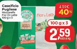 Crai Caseificio Pugliese Mozzarella Fior Di Latte offerta