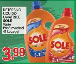 Crai Detersivo liquido lavatrice Sole offerta