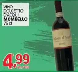 Crai Vino Dolcetto d'Acqui Mombello offerta