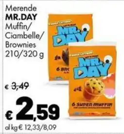 Supermercati Vinci MR.DAY Muffin/Ciambelle/Brownies offerta
