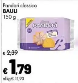 Supermercati Vinci Pandori classico BAULI offerta