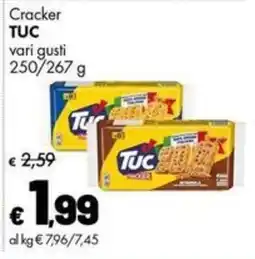 Supermercati Vinci Cracker TUC offerta