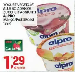 Crai Yogurt vegetale Alpro offerta