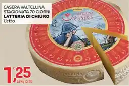 Crai Casera Valtellina Stagionata 70 Giorni Latteria di Chiuro offerta