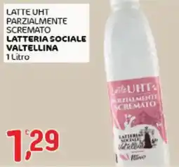 Crai Latte UHT Parzialmente Scremato Latteria Sociale Valtellina offerta