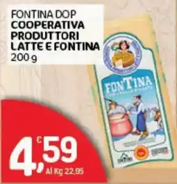 Crai Fontina DOP Cooperativa Produttori Latte e Fontina offerta