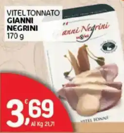 Crai Vitel Tonnato Gianni Negrini offerta