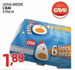 Crai Uova medie CRAI offerta