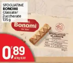 Crai Sfogliatine Bonomi Glassate offerta