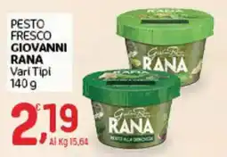 Crai Pesto Fresco Giovanni Rana offerta