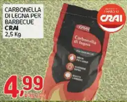 Crai Carbonella di legna CRAI offerta