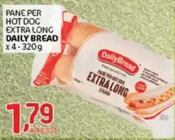 Crai PANE PER HOT DOG EXTRA LONG DAILY BREAD offerta