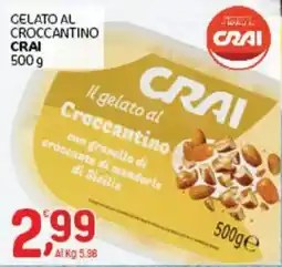 Crai Gelato al Croccantino CRAI offerta