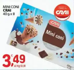 Crai Mini coni CRAI offerta