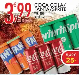 Crai Coca cola/ fanta/sprite offerta