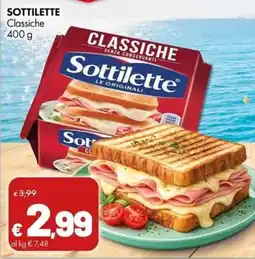 Supermercati Vinci Sottilette Classiche offerta