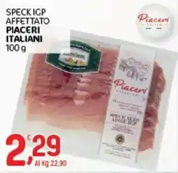 Crai Speck IGP Affettato Piaceri Italiani offerta