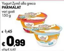 Supermercati Vinci Yogurt Zymil alla greca PARMALAT offerta