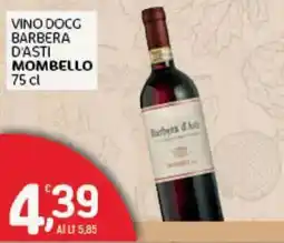 Crai Vino DOCG Barbera d'Asti Mombello offerta