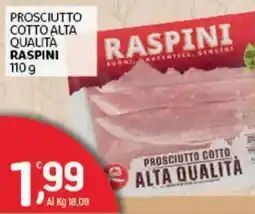 Crai Prosciutto cotto alta qualità Raspini offerta