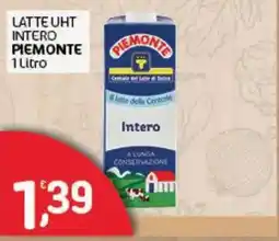 Crai Latte UHT Intero Piemonte offerta