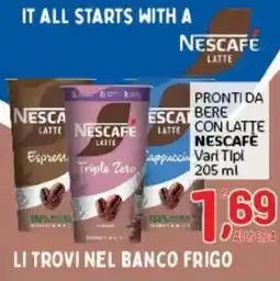 Crai Nescafe Latte offerta