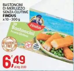 Crai Bastoncini di merluzzo senza glutine Findus offerta