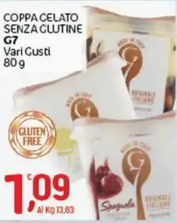 Crai Coppa gelato senza glutine G7 offerta