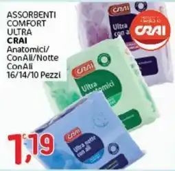 Crai Assorbenti Comfort Ultra Crai offerta