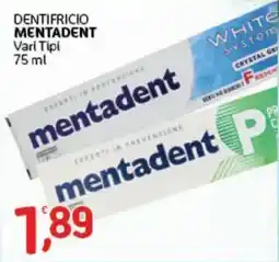 Crai DENTIFRICIO MENTADENT offerta