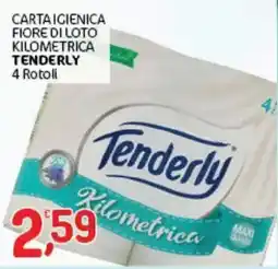 Crai Carta igienica fiore di loto kilometrica Tenderly offerta