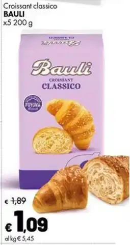 Supermercati Vinci Croissant classico BAULI offerta