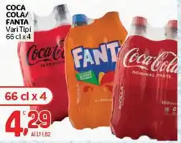 Crai Coca Cola/Fanta offerta