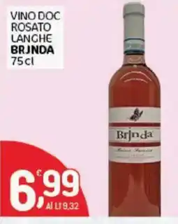 Crai Vino DOC Rosato Langhe Brjnda offerta